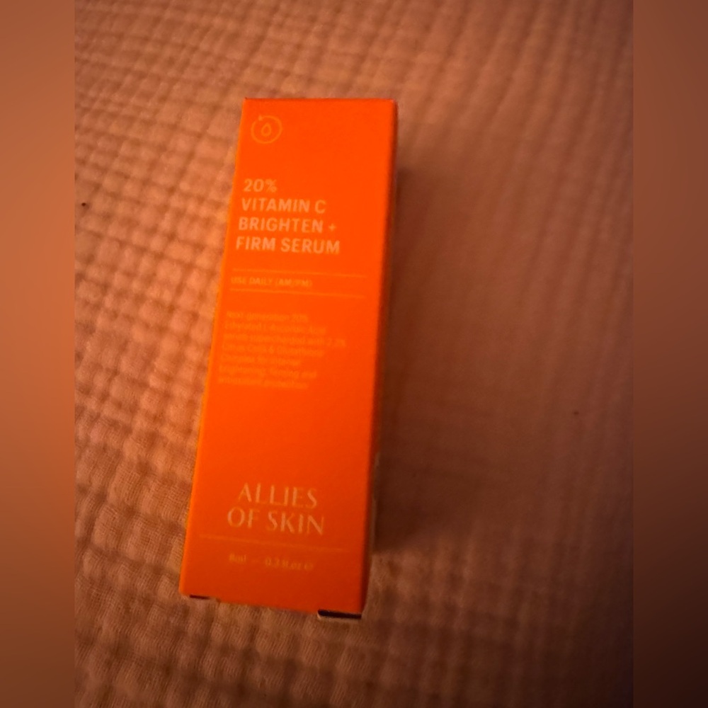 Allies of Skin Brighten + Firm Serum - Vibrant Orange